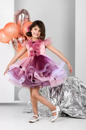 Dusty Flower Girl Dress