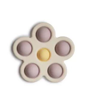 Flower Press Toy – Soft Lilac   Daffodil   Ivory