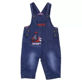 Full Length Chambray Dungarees - Tigger