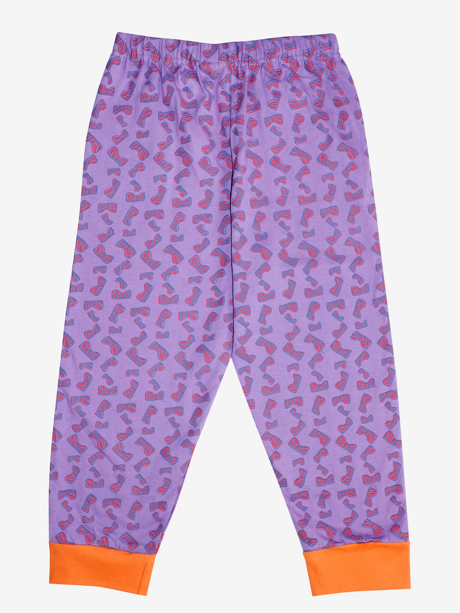 Girl's Printed Tee and AOP Pant Set