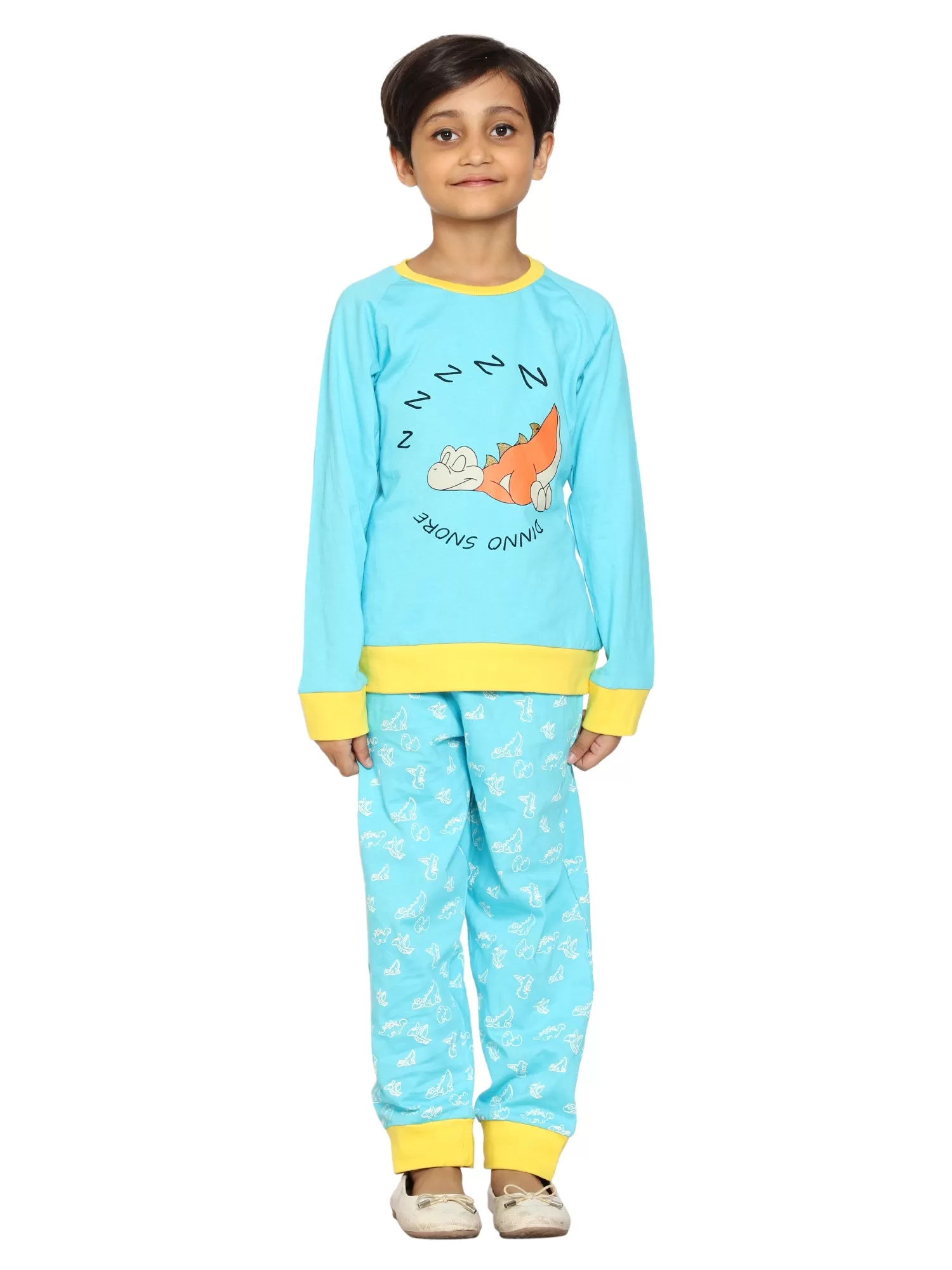 Girl's Printed Tee and AOP Pant Set