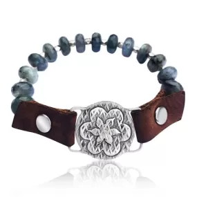 I Choose Happiness Labradorite Visualization Bracelet