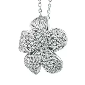 Pavé Blossom Pendant