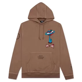 World Balance Hooded Sweatshirt - Camel